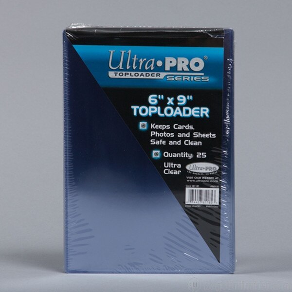 "Ultra-PRO� Toploader 6 x 9"""